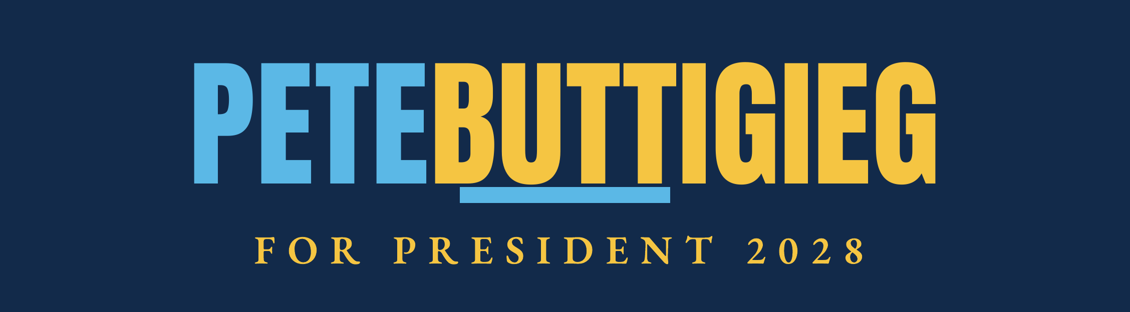Pete Buttigieg sticker
