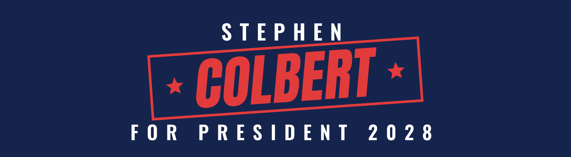 Stephen Colbert sticker